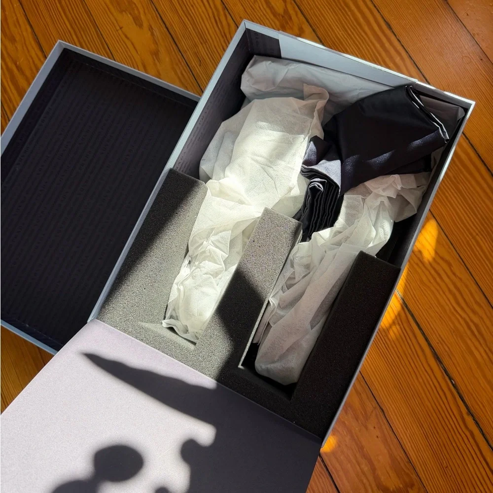 Prada Cream Pointed-Toe Floral Embellished Flats - Picture 8 of 9